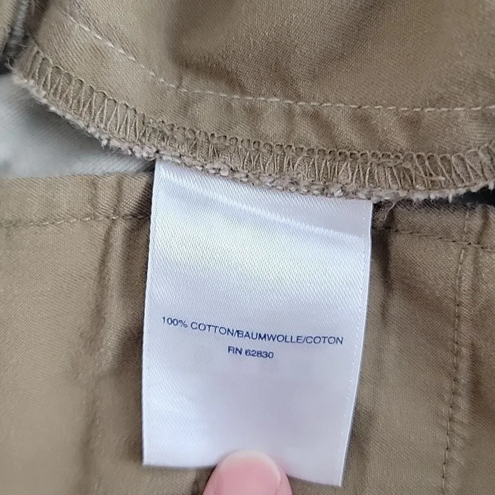 Lands End Men's khaki Chinos Size 36